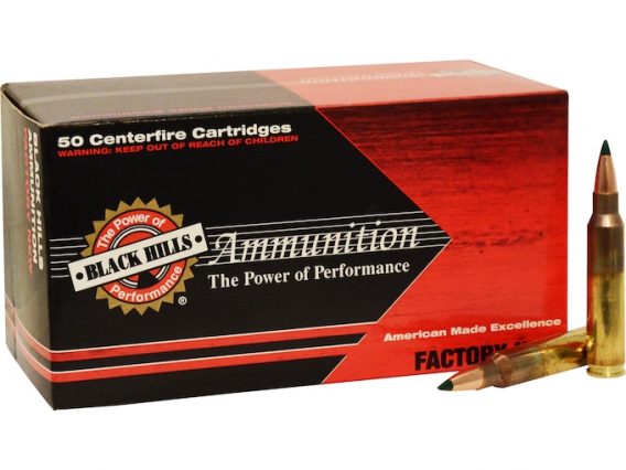 Black Hills Ammunition 5.56x45mm NATO 69 Grain Sierra Tipped MatchKing (TMK) 500 round