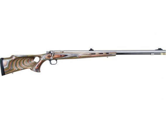 Knight Mountaineer Western Muzzleloading Rifle .50 Caliber 27" Fluted Stainless Steel Barrel Laminated Wood Thumbhole Stock