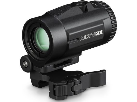 Vortex Optics Micro 3x Magnifier with Flip Mount Matte